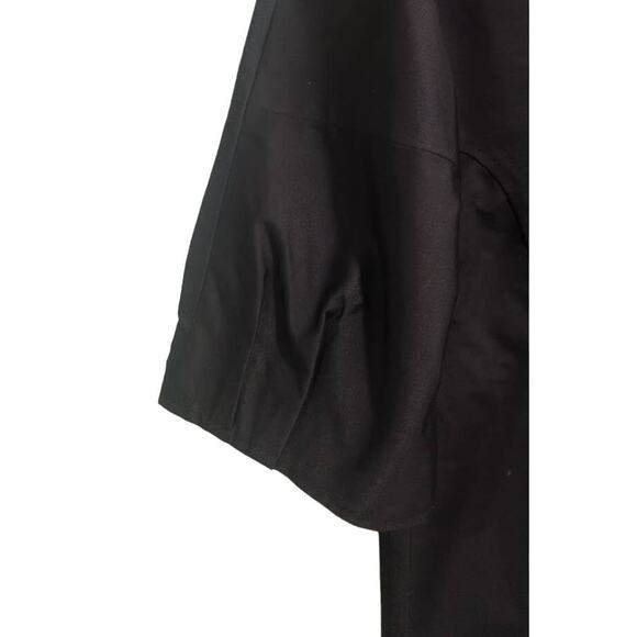 Vertigo Paris 3/4 Sleeve Snap Front Fully Lined Jacket, Black, Sz L - Picture 4 of 7